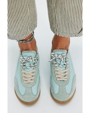 Bronx Drew Leather Sneakers By - Blue
