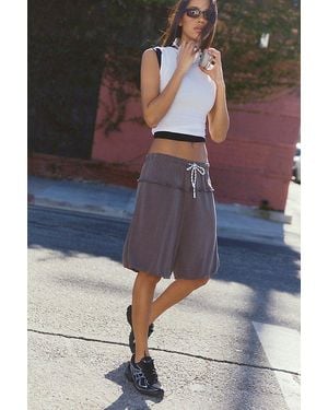 Fp Movement Dont Sweat It Bubble Shorts - Gray