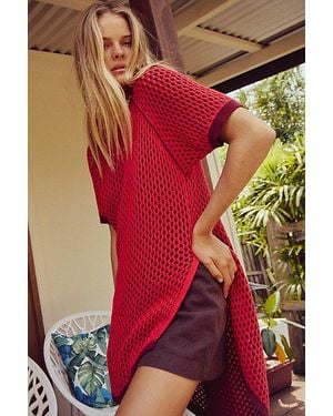 free-est Kiki Reversible Jumper Tunic By - Red