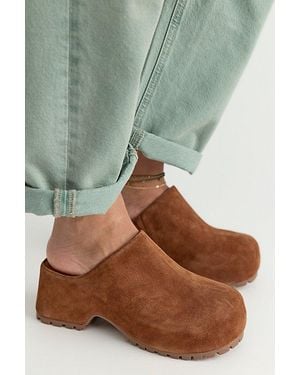 Free People I'M With The Band Clogs - Green
