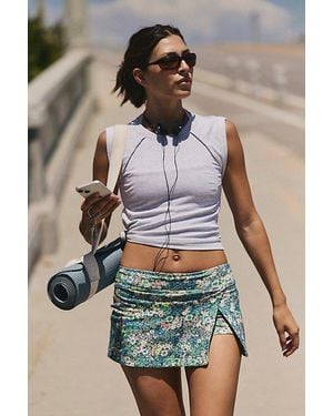 Fp Movement Hot Shot Printed Mini Skort - Multicolor