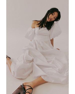 Caroline Constas Christina Gown - White