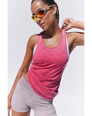 Fp Movement Long And Lean Burnout Tank - Pink
