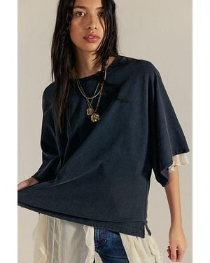 Free People Atlas Dolman Tee - Blue