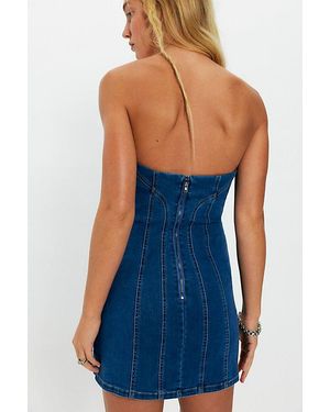 knee length dresses for ladies Free People Harlow Mini Dress  Treehouse On Main