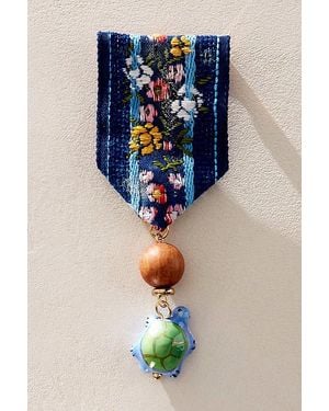 Free People Faraway Brooch - Blue