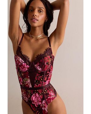 Kilo Brava Underwire Bodysuit - Red
