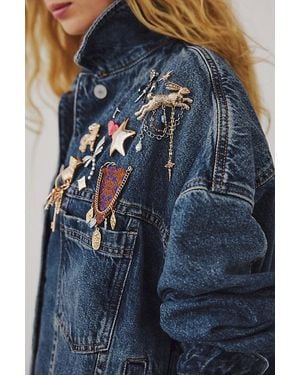 Free People Dare To Dream Brooch - Blue