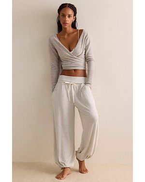 Free People Dream State Sweatpants - Natural