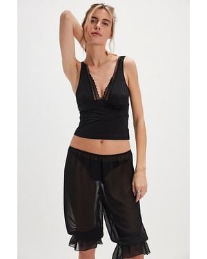 Only Hearts Coucou Lola Chiffon Pants - Black