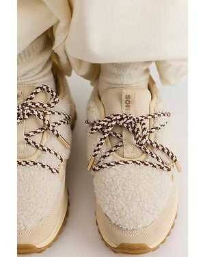 Sorel Callsign Daybreak Cozy Sneakers - Natural