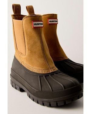 HUNTER Sutton Chelsea Duck Boots - Black