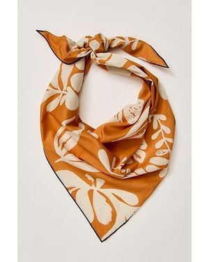 Lost Pattern Fp X Hair Scarf - Orange