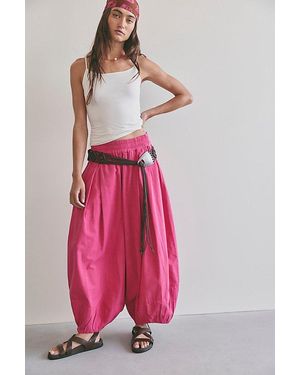 Free People Moonflower Balloon Trousers - Pink