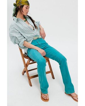 Wrangler X Lainey Wilson Boot Hugger Jeans - Blue