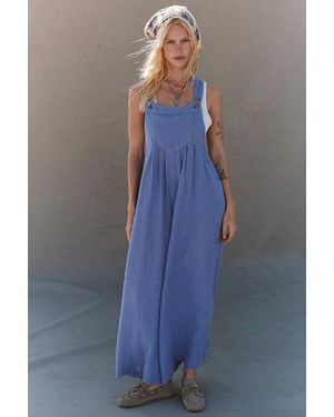 free-est Sundrenched Dungarees By - Blue