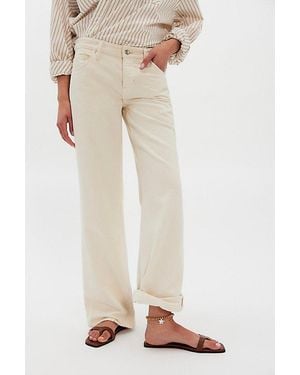 Jeffrey Campbell Wedgie Thong Sandals By - Natural