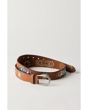 Free People Mountain Stud Belt - Brown