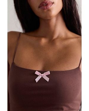 Buttercup Chloe Organic Cotton Cami - Brown