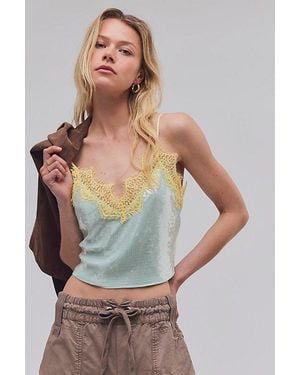 retroféte Mik Sequin Top - Multicolor