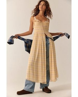 Free People Lennox Maxi Dress - Blue