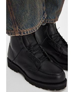 Red Wing Porter Moc Boots - Natural