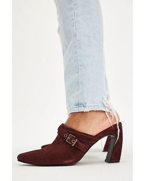 Free People Date Night Heeled Mules - Multicolor