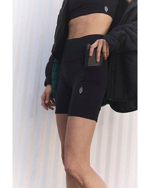 Fp Movement Never Better High-Rise Pocket 7" Biker Shorts - Black