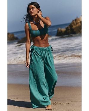 free-est Sun Dazed Trousers By - Blue