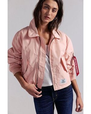 Alpha Industries Cwu 36/P Relaxed Jacket - Pink