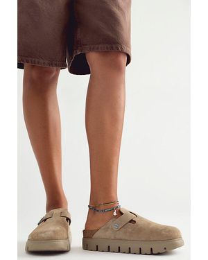 Birkenstock Boston Chunky Clogs - Brown