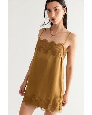 Shona Joy Simona Lace Mini Dress - Black