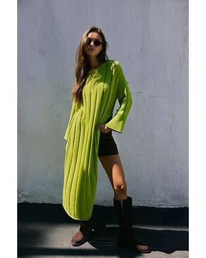 Free People Echo Sweater Tunic - Green