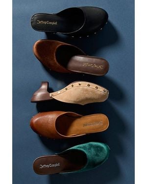 Jeffrey Campbell Blakeney Mini Clogs By - Brown