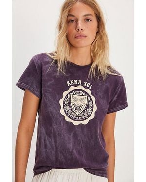Anna Sui Emblem Tee - Purple