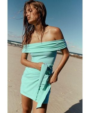free-est Selly Mini Dress By - Blue