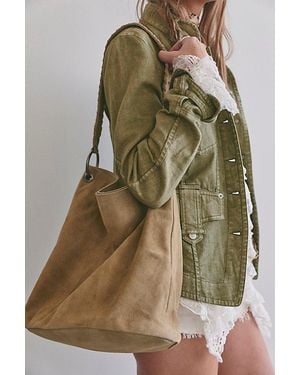 Free People Fort Bucket Bag - Green