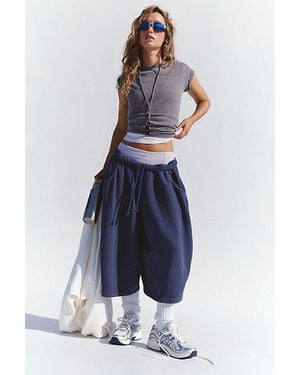 Fp Movement Trackline Cropped Easy Pants - Blue