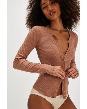 Intimately By Free People Going Places Cardi - Brown