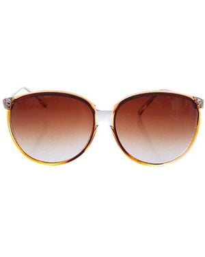 Sunglass Museum Vintage April Sunglasses By - Brown