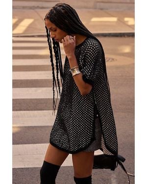 Free People Kiki Reversible Jumper Tunic - Black