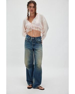 Intimately By Free People Ready For More Bed Jacket By - Blue