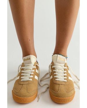 Gola Elan Suede Sneakers - Brown