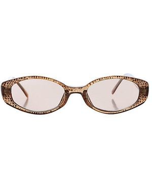Sunglass Museum Vintage Helena Sunglasses By - Brown