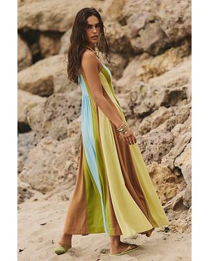 Free People Color Harmony Maxi in Blue | Lyst