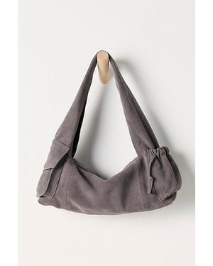 Free People Soto East West Suede Shoulder Bag - Multicolour
