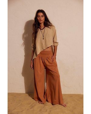 free-est Robin Trousers By - Brown