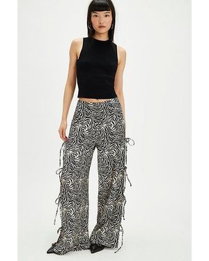 Nigel Preston Fp X Side Tie Zebra Trousers - Multicolour