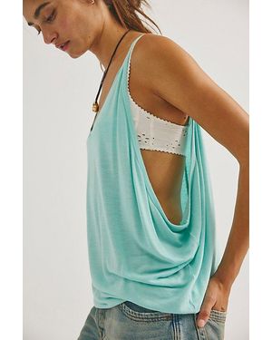 Free People Shoreside Tank Top - Blue