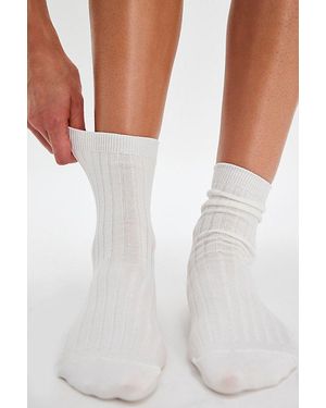 LE BON SHOPPE Her Socks - White